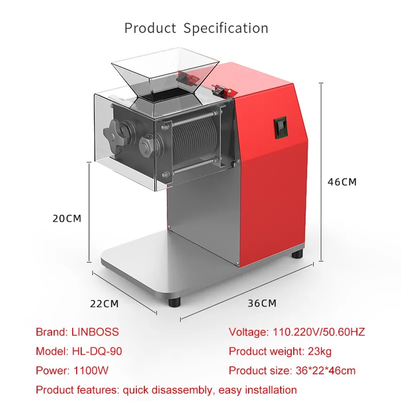 Electric Slicer Meat Cutter Co - Automatic Meat Slicer Home ulasan dan harga