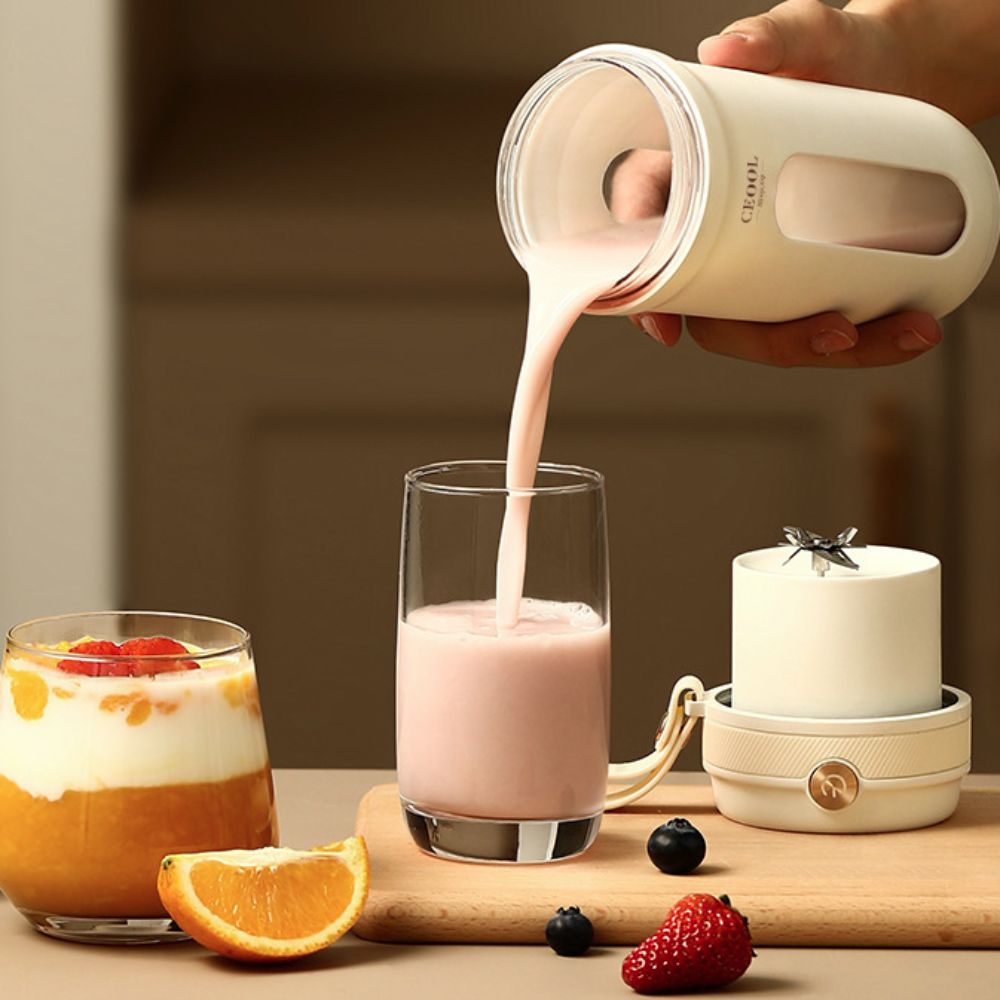 Portable 4/10 Blades Fruit Ble - Portable Blender Usb Rechargeable ulasan dan harga